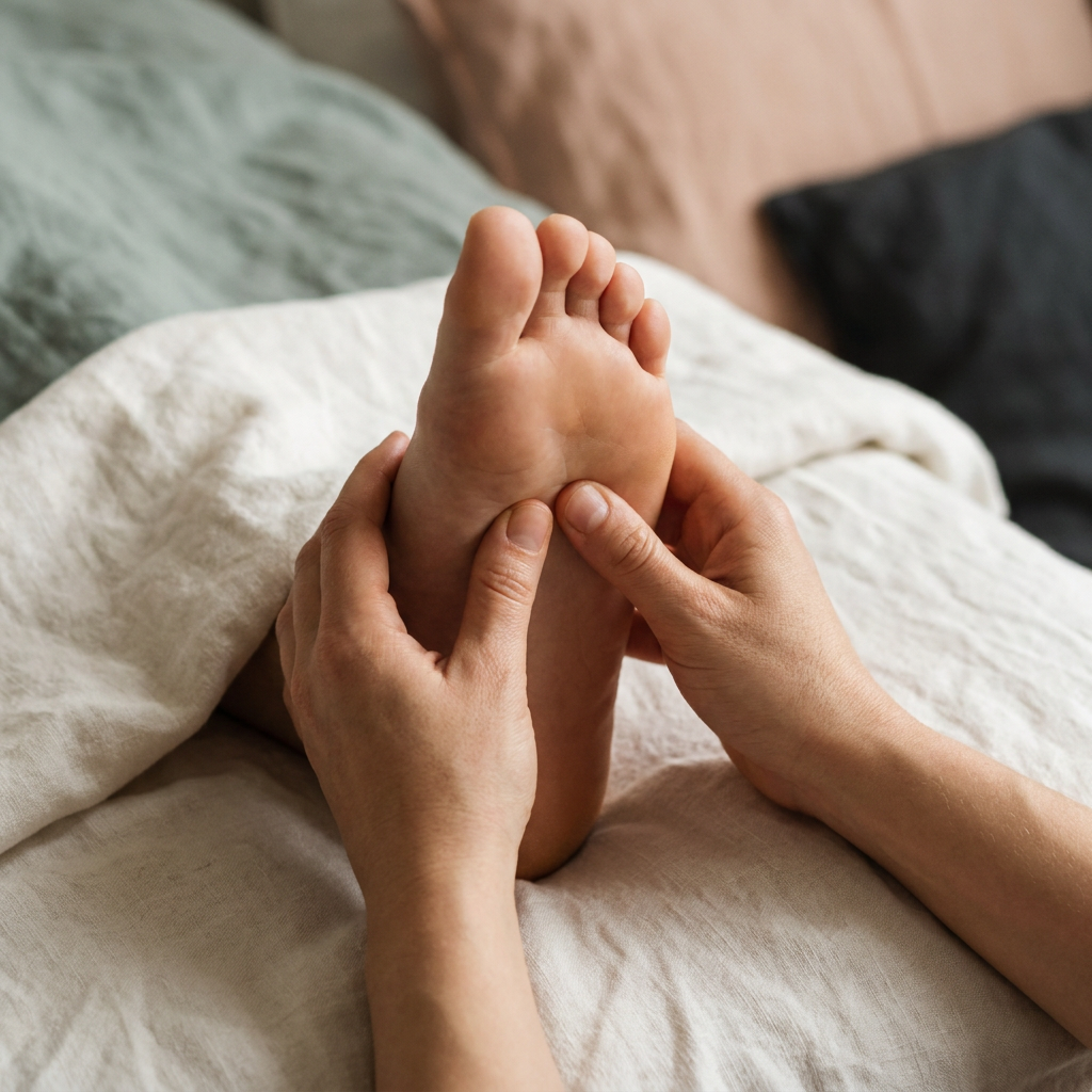 Reflexology foot work